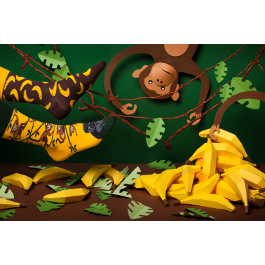 🐒 Skarpetki Monkey Business - Idealne dla Miłośników Małp 🍌