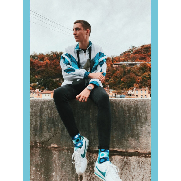 Kolorowe skarpetki - Struga 1m3