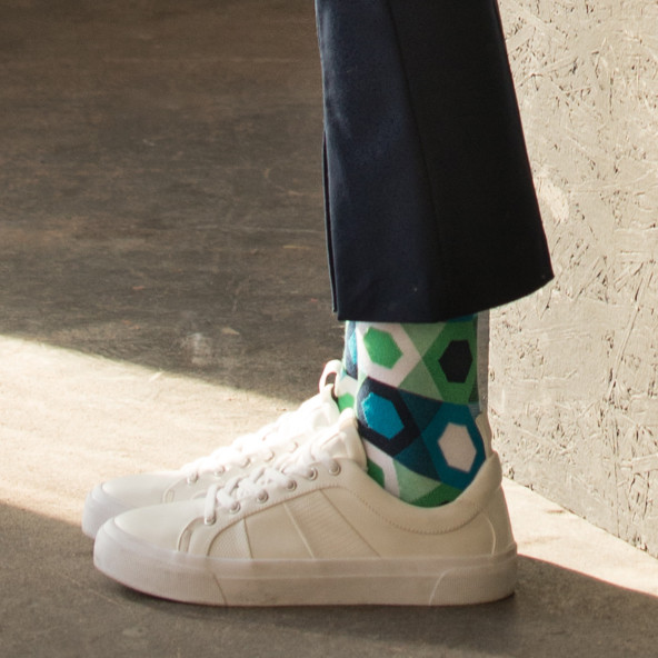 Kolorowe skarpetki - Struga 1m3