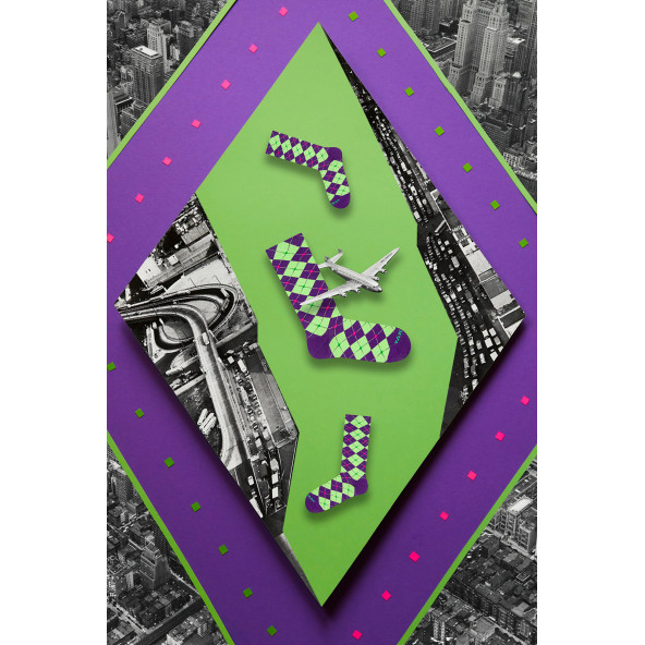 Kolorowe skarpetki - Fabryczna 2m1