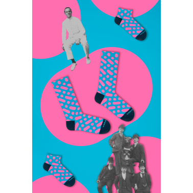 Kolorowe skarpetki - Wilcza 13m1