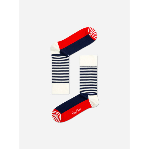Kolorowe skarpetki - Half Stripe sock
